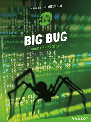 cover image of Big bug